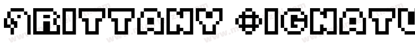 Brittany Signature true type字体转换